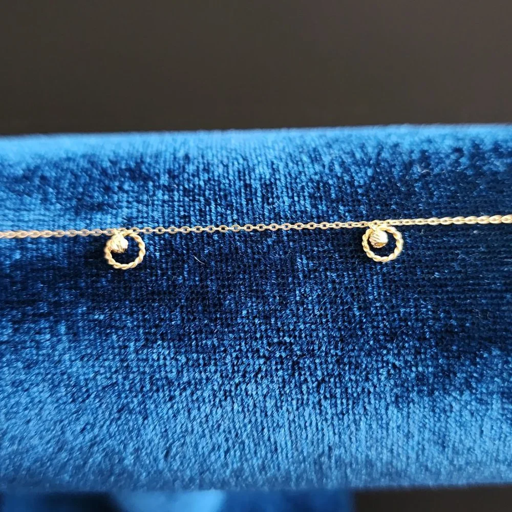 Gold anklet - Picture 8 of 12